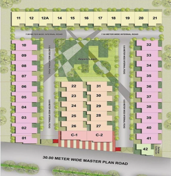Master Plan of Vaikuntam Vilasaa in Raj Nagar Extension, Ghaziabad - Image 60278