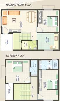 3 BHK House/Villa in Sahyog Panchkutir Bunglows in Limbadiya, Gandhinagar - Image 555229
