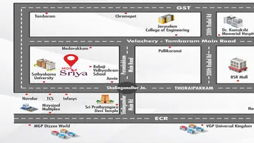 Location of MGP Sriya - Image 60374