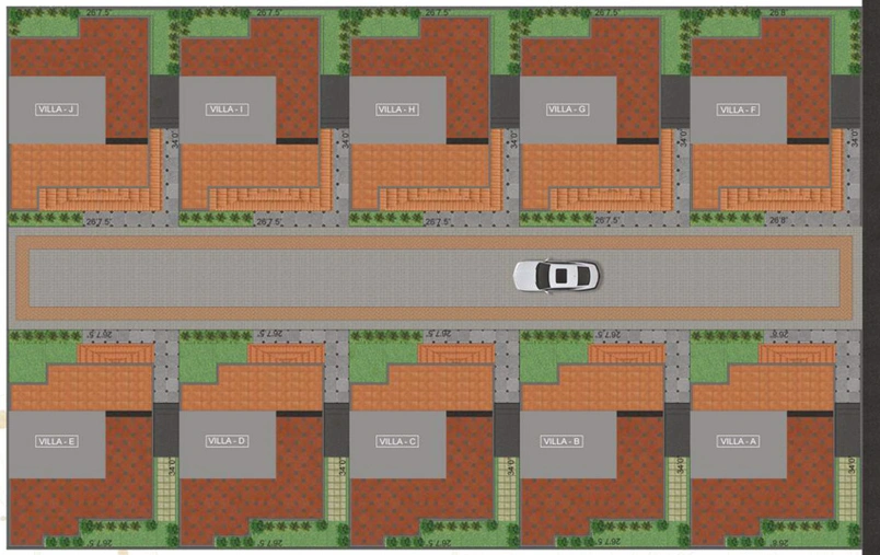 Master Plan of MGP Sriya in Sholinganallur, Chennai - Image 60375