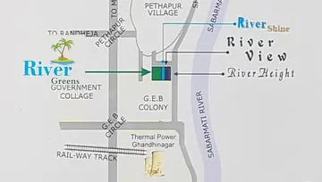 Location of Shreeji River Greens - Image 65251