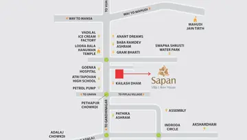 Location of Care Sapan Villa And Row Houses - Image 65881