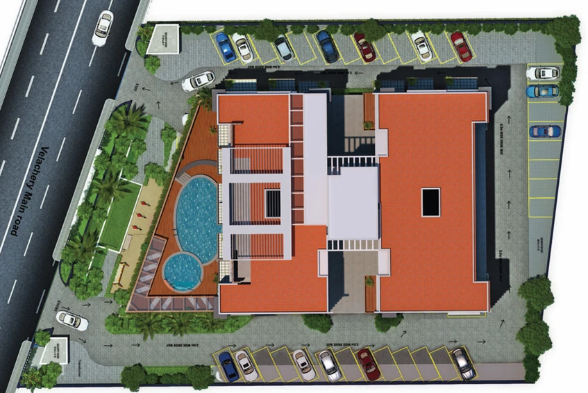 Master Plan of ASV Jayantika in Velachery, Chennai - Image 60208
