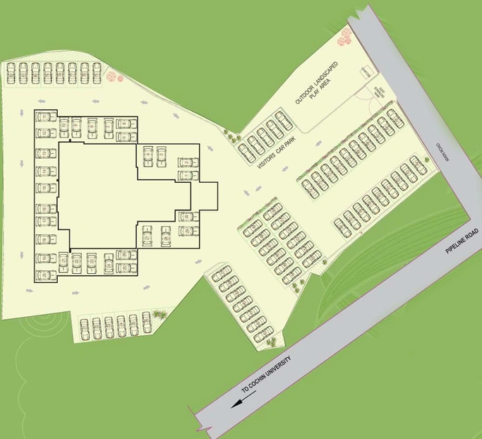 Master Plan of ABAD Silver Dew in Kalamassery, Kochi - Image 61229