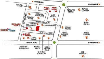 Location of Uma Mahalaxmi Rivasa - Image 65267