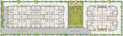 Master Plan of Uma Mahalaxmi Rivasa in Pethapur, Gandhinagar - Image 65268