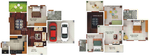 4 BHK House/Villa in Dream Flower Villa Rio in Vyttila, Kochi - Image 538439
