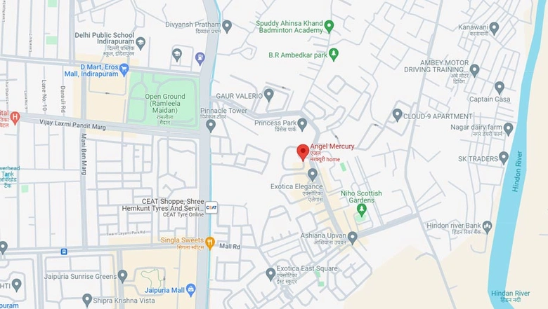 Location of Angel Mercury in Indirapuram, Ghaziabad - Image 60319