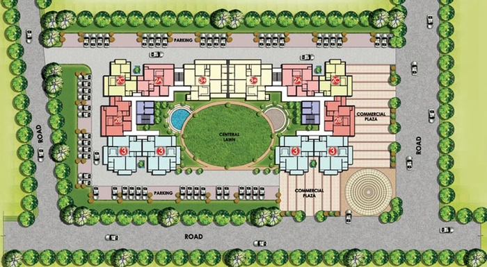 Master Plan of Apex The Florus in Vasundhara, Ghaziabad - Image 61248