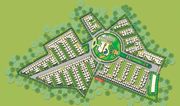 Master Plan of MR Delhi 99 in Bhopura, Ghaziabad - Image 60400