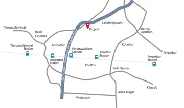 Location of KVR Sree Kamalam - Image 60459