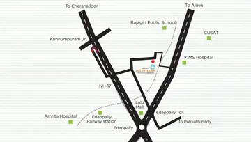 Location of Sowparnika Atrium - Image 61487