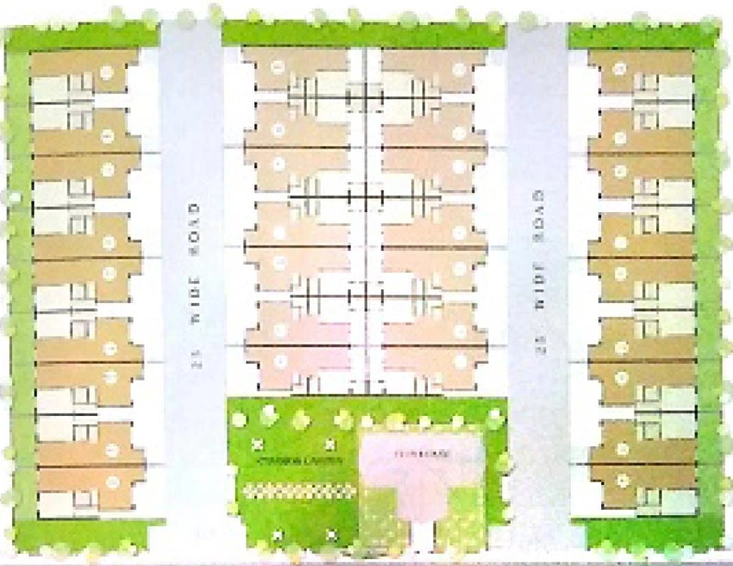 Master Plan of Shreedhar Palace in Raysan, Gandhinagar - Image 64401