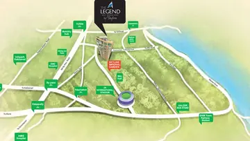 Location of The Legend Sky Mansions - Image 61340