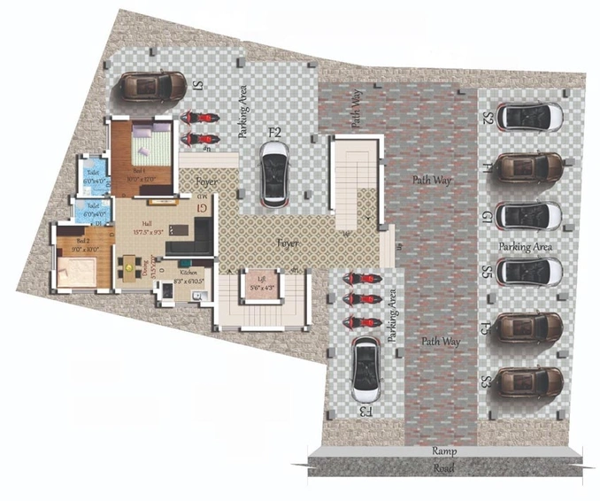 Master Plan of Sivarams Chenab in Ullagaram, Chennai - Image 60222