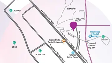 Location of Mahaavir Exotique Phase 1 - Image 34415