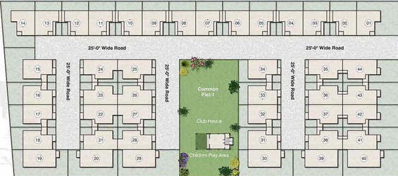 Master Plan of Rajeshri Maruti Shahi Kutir in Dahegam, Gandhinagar - Image 65082