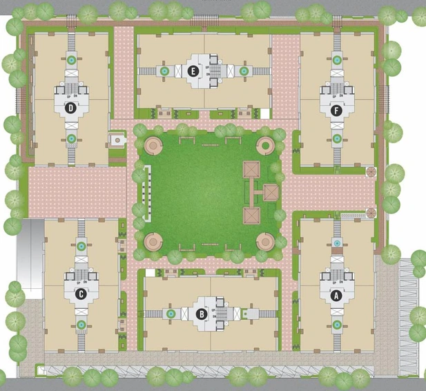 Master Plan of Shivalay Parisar in Kudasan, Gandhinagar - Image 63491