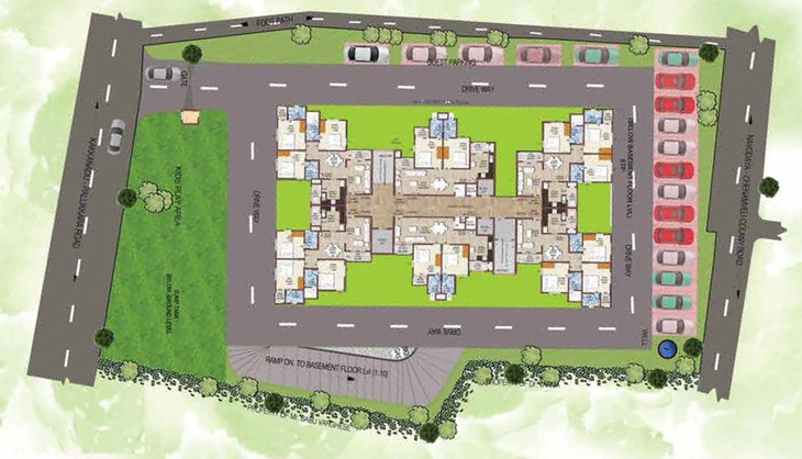 Master Plan of Confident Iris in Kakkanad, Kochi - Image 61373