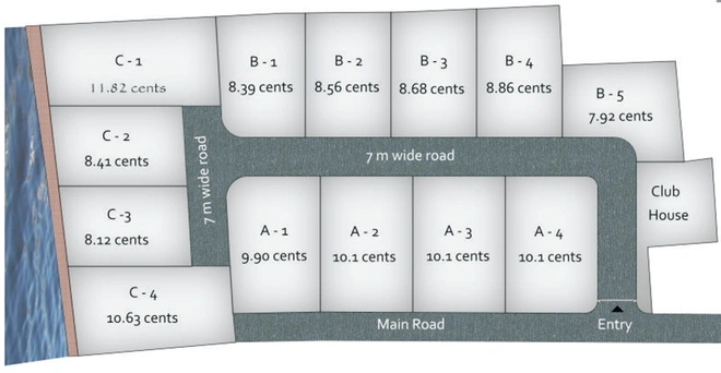 Master Plan of Palal Amadeus in Kadavanthra, Kochi - Image 61008