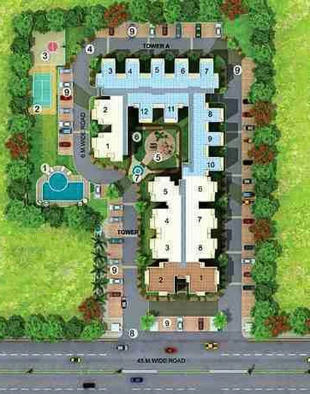 Master Plan of MR Platinum 321 in Raj Nagar Extension, Ghaziabad - Image 61207