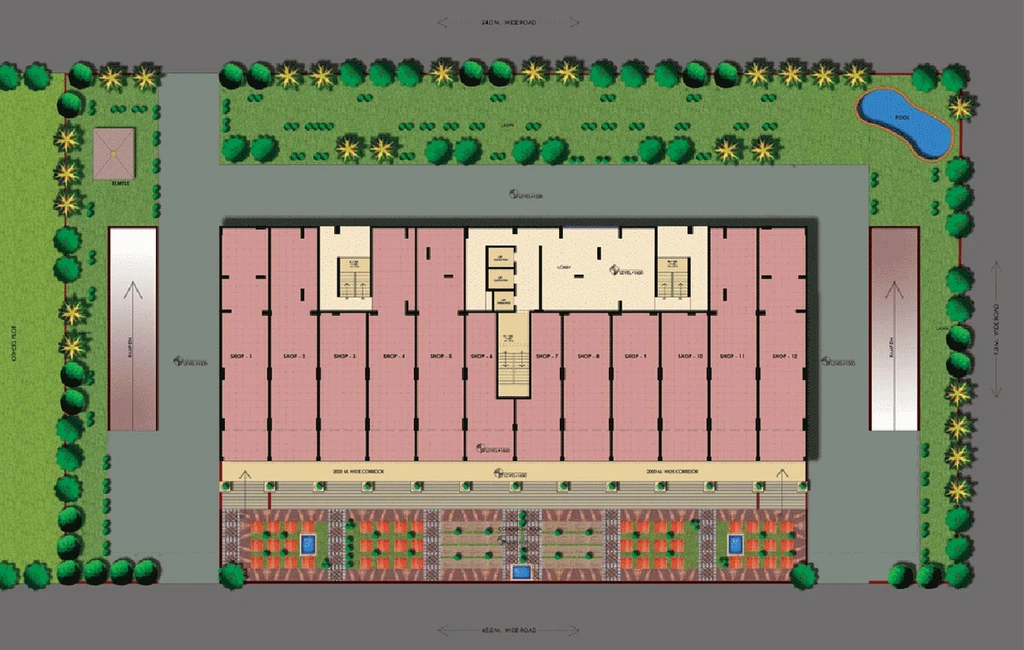 Master Plan of Sarvottam KSN Square in Vasundhara, Ghaziabad - Image 94965