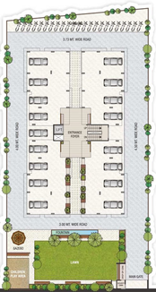 Master Plan of Shreeji Jainam 16 in Raysan, Gandhinagar - Image 64419