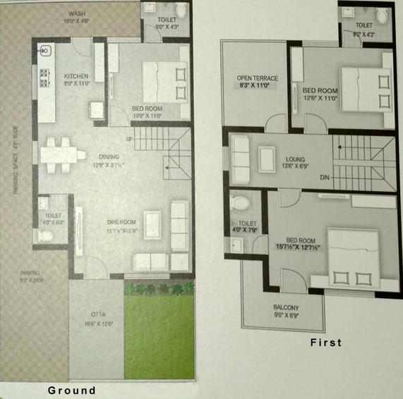 3 BHK House/Villa in Madhav Radhe Bunglows in Kalol, Gandhinagar - Image 548576