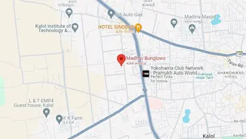 Location of Madhav Radhe Bunglows - Image 63352