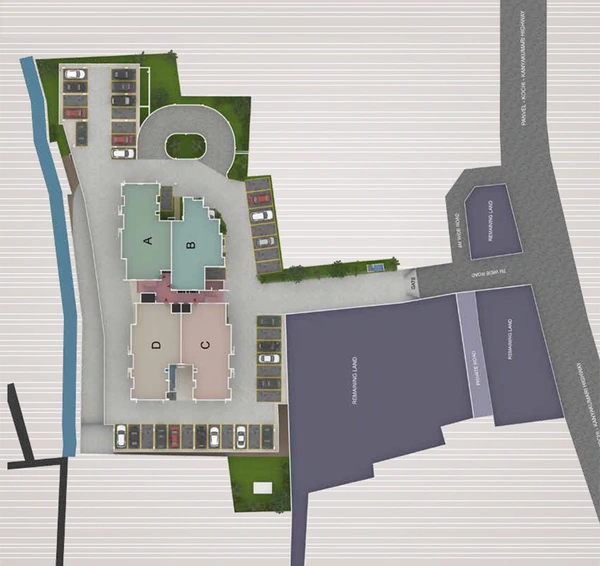 Master Plan of Noel Tall Terrace in Edappally, Kochi - Image 61627