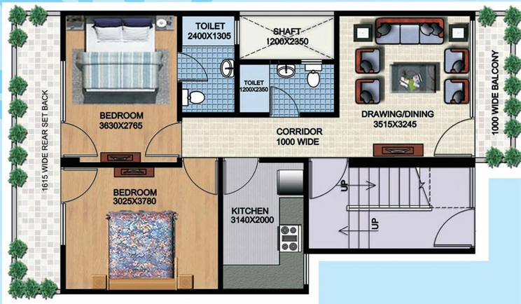 2 BHK Flat in Aditya White Cottage in NH 24, Ghaziabad - Image 539393