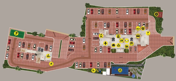 Master Plan of Yeskay Regalia in Kadavanthra, Kochi - Image 62156