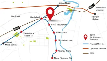 Location of Metro Suites Glitz - Image 61638
