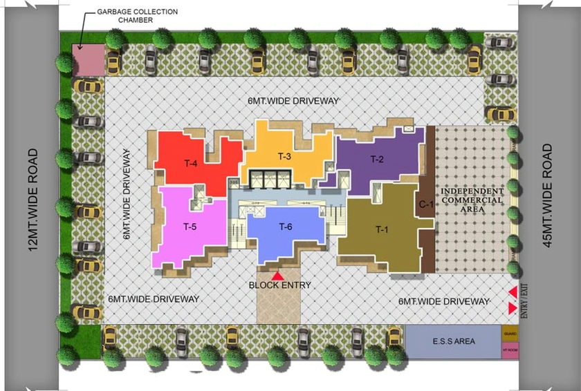 Master Plan of Metro Suites Glitz in Vasundhara, Ghaziabad - Image 61639