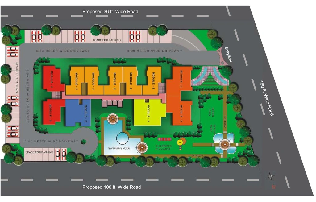 Master Plan of Divyansh Pratham in Indirapuram, Ghaziabad - Image 62414