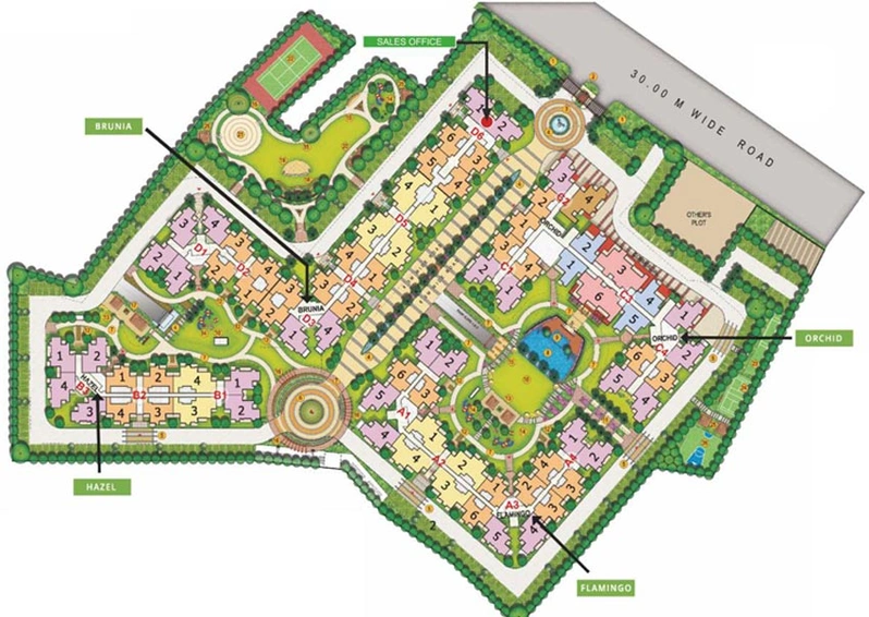 Master Plan of Savfab Saviour Park in Mohan Nagar, Ghaziabad - Image 62391