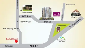 Location of Asian Amaranta - Image 62114