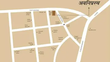 Location of Shreeji Avaniprasth - Image 64290