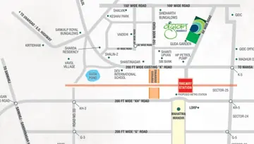 Location of Radhe Vrundavan Residency - Image 63863