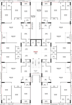 Floor Plan of Nest Anantam in Koba, Gandhinagar - Image 65150