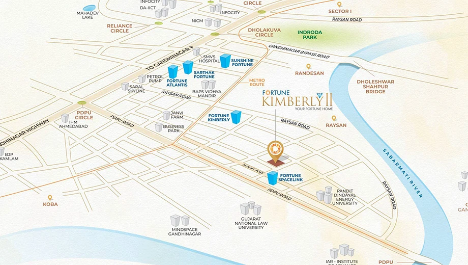 Location of Fortune Kimberly 2 - Image 398524