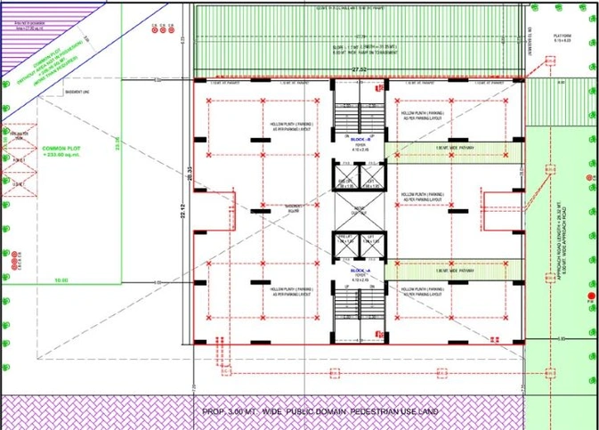 Master Plan of Krishna Evermark 445 in Vavol, Gandhinagar - Image 63833