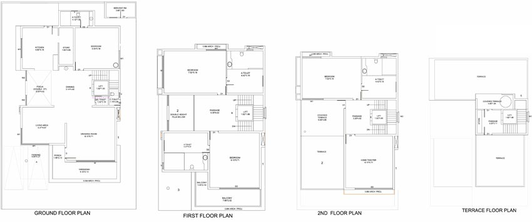 4 BHK House/Villa in Saamarth Posh Ville in Raysan, Gandhinagar - Image 623473