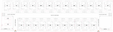 Master Plan of Saamarth Posh Ville in Raysan, Gandhinagar - Image 80455