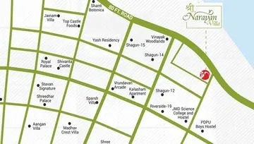 Location of Ananta Shree Narayan Villa - Image 64470