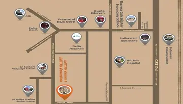 Location of Avittam Visalam & Visvanathar - Image 61694