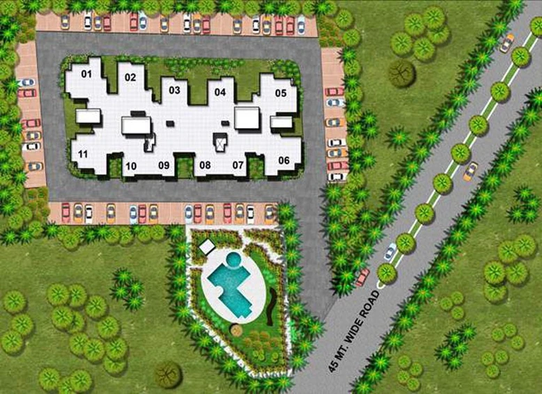 Master Plan of AR Reflections in Raj Nagar Extension, Ghaziabad - Image 62378