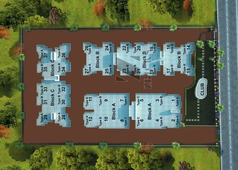 Master Plan of Shyam Bankey Bihari Sharnam in Raj Nagar Extension, Ghaziabad - Image 61728