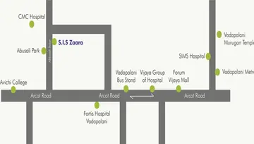 Location of SIS Zaara - Image 125426