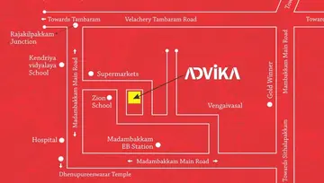 Location of Amaaya Advika - Image 61879